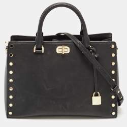 Sylvia medium crossgrain sales leather satchel