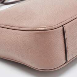 Pre Owned حقيبة كروس مايكل كورس جيني كاميرا جلد بني صغيرة