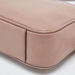 Pre Owned حقيبة كروس مايكل كورس جيني كاميرا جلد بني صغيرة