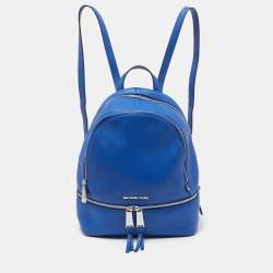 Michael Kors Greenwich Blue Saffiano Grab bag - Earth Luxury