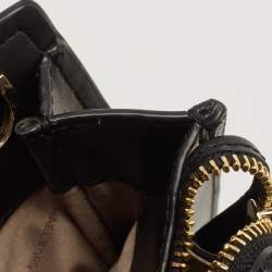 Pre Owned Michael Kors Brown Signature Coated Canvas and Leather Large Hope Tote