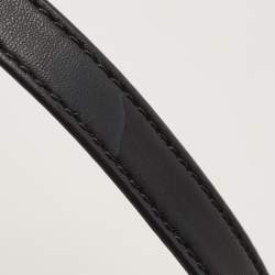 Pre Owned Michael Kors Brown Signature Coated Canvas and Leather Large Hope Tote