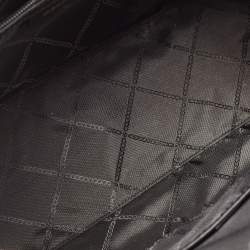 Pre Owned Michael Kors Black Leather Medium Carine Satchel