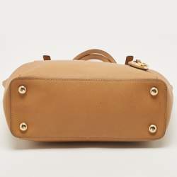 Pre Owned حقيبة يد مايكل مايكل كورس "جيت سيت" سحاب علوي متوسطة جلد أسود