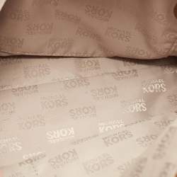 Pre Owned Michael Kors Brown Leather Sloan Flap Top Handle Bag