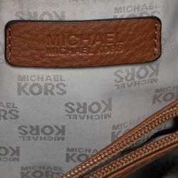 Pre Owned MICHAEL Michael Kors Tan Leather Hamilton North South Tote