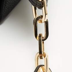 Pre Owned MICHAEL Michael Kors Black Soft Leather Fulton Hobo
