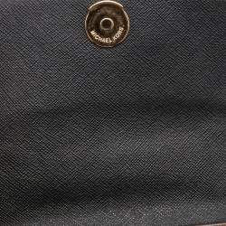 Pre Owned Michael Kors Tricolor Leather Mini Karla Top Handle Bag