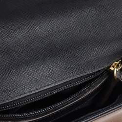 Pre Owned Michael Kors Tricolor Leather Mini Karla Top Handle Bag
