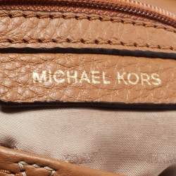 Pre Owned Michael Kors Brown Leather Sienna Hobo