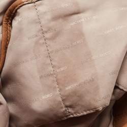 Pre Owned Michael Kors Brown Leather Sienna Hobo