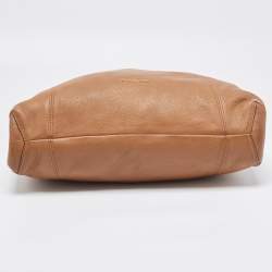 Pre Owned Michael Kors Brown Leather Sienna Hobo