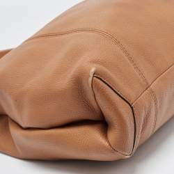 Pre Owned Michael Kors Brown Leather Sienna Hobo