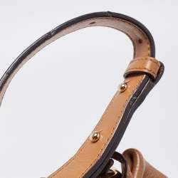 Pre Owned Michael Kors Brown Leather Sienna Hobo