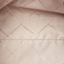 Pre Owned Michael Kors Dark Blue Leather Medium Ciara Satchel