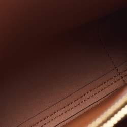 مملوكة مسبقًا Michael Kors Brown Signature Coated Canvas and Leather Mini Mercer Tote