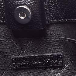 Michael Kors Black Signature Coated Canvas Briley Messenger Bag