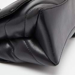 Pre Owned Michael Kors Black Quilted Leather Small Cece Shoulder Bag