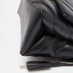 Pre Owned Michael Kors Black Quilted Leather Small Cece Shoulder Bag