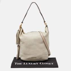 MICHAEL Michael Kors Beige Leather Hobo