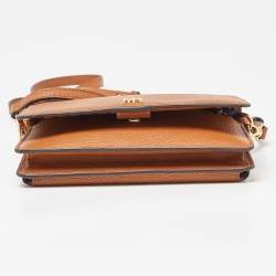 Pre Owned حقيبة كروس مايكل كورس جيت سيت جلد أزرق كحلي بسلسلة