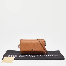 Pre Owned حقيبة كروس مايكل كورس جيت سيت جلد أزرق كحلي بسلسلة