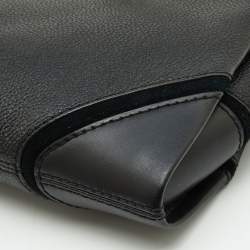 Pre Owned Michael Kors Black Leather Nicole Crossbody Bag