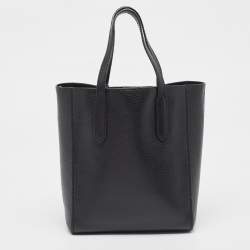 Pre Owned Michael Kors Black Leather Sinclair Tote