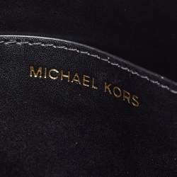 Pre Owned Michael Kors Black Leather Sinclair Tote