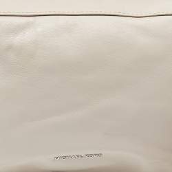 Michael Kors Beige Leather Grand Shoulder Bag
