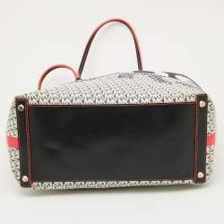 مملوكة مسبقًا Michael Kors Multicolour Canvas and Leather Shopper Tote
