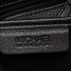 Pre Owned MICHAEL Michael Kors Black Leather Hobo