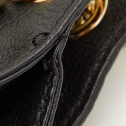 Pre Owned MICHAEL Michael Kors Black Leather Hobo