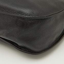 Pre Owned MICHAEL Michael Kors Black Leather Hobo