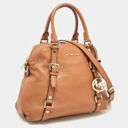 مملوكة مسبقًا حقيبة ساتشل مايكل كورس بيدفورد جلد بني