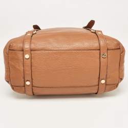 مملوكة مسبقًا حقيبة ساتشل مايكل كورس بيدفورد جلد بني