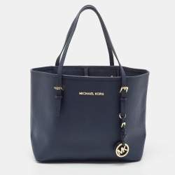 Michael kors jet shop set purse navy