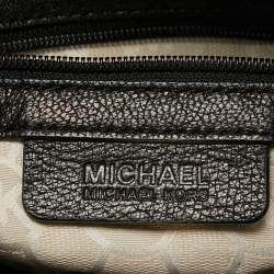 مملوكة مسبقًا MICHAEL Michael Kors Black Saffiano Leather Hamilton East West Tote