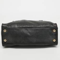 مملوكة مسبقًا MICHAEL Michael Kors Black Saffiano Leather Hamilton East West Tote