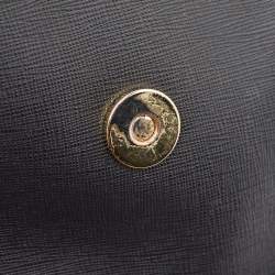 Pre Owned Michael Kors Black Leather Daniela Crossbody Bag