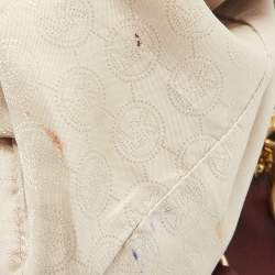 Pre Owned MICHAEL Michael Kors Burgundy Leather Hamilton Tote