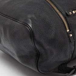 مملوكة مسبقًا Michael Kors Black Leather Rhea Backpack