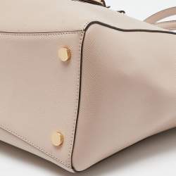 مملوكة مسبقًا Michael Kors Pink Leather Voyager Shopper Tote