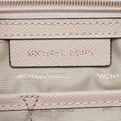 مملوكة مسبقًا Michael Kors Pink Leather Voyager Shopper Tote