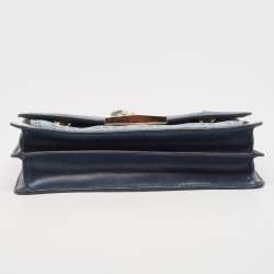 Pre Owned حقيبة كتف مايكل كورس جاد جلد وكانفاس مقوى مونوغرامي بيج/ بني