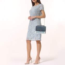 Pre Owned حقيبة كتف مايكل كورس جاد جلد وكانفاس مقوى مونوغرامي بيج/ بني