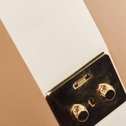 Pre Owned Michael Kors Tricolor Stripe Leather Sloan Shoulder Bag