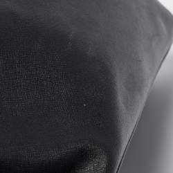 Pre Owned Michael Kors Black Saffiano Leather Medium Jet Set Travel Tote