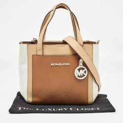 Michael Kors Tricolor Leather Small Gemma Tote