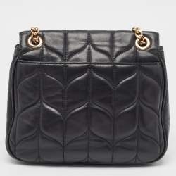 Michael Kors Black Quilted Leather Sloan Shoulder Bag